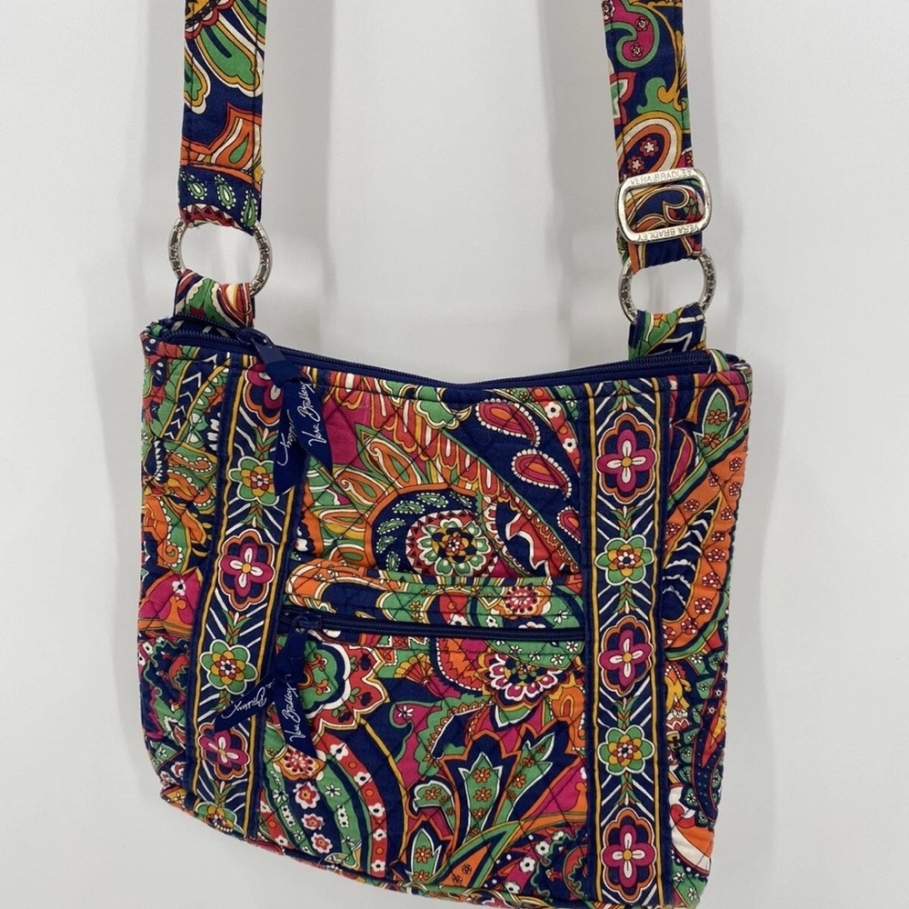 Vera Bradley Venetian Paisley Floral Crossbody Bag